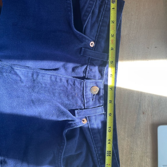Rare Vintage Levi 912 Orange Tab Indigo Jeans - Picture 9 of 9